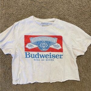 Budweiser crop top